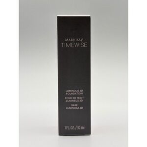 Mary Kay TimeWise Luminous 3D Foundation Ivory W 120 Normal to Dry Skin 1oz NIB